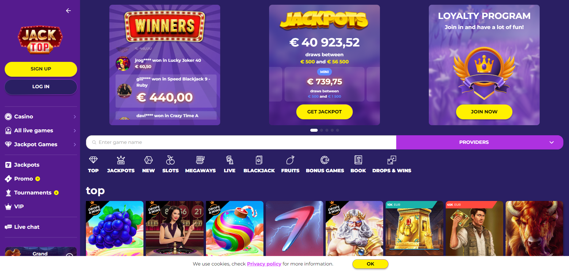 Jacktop Casino